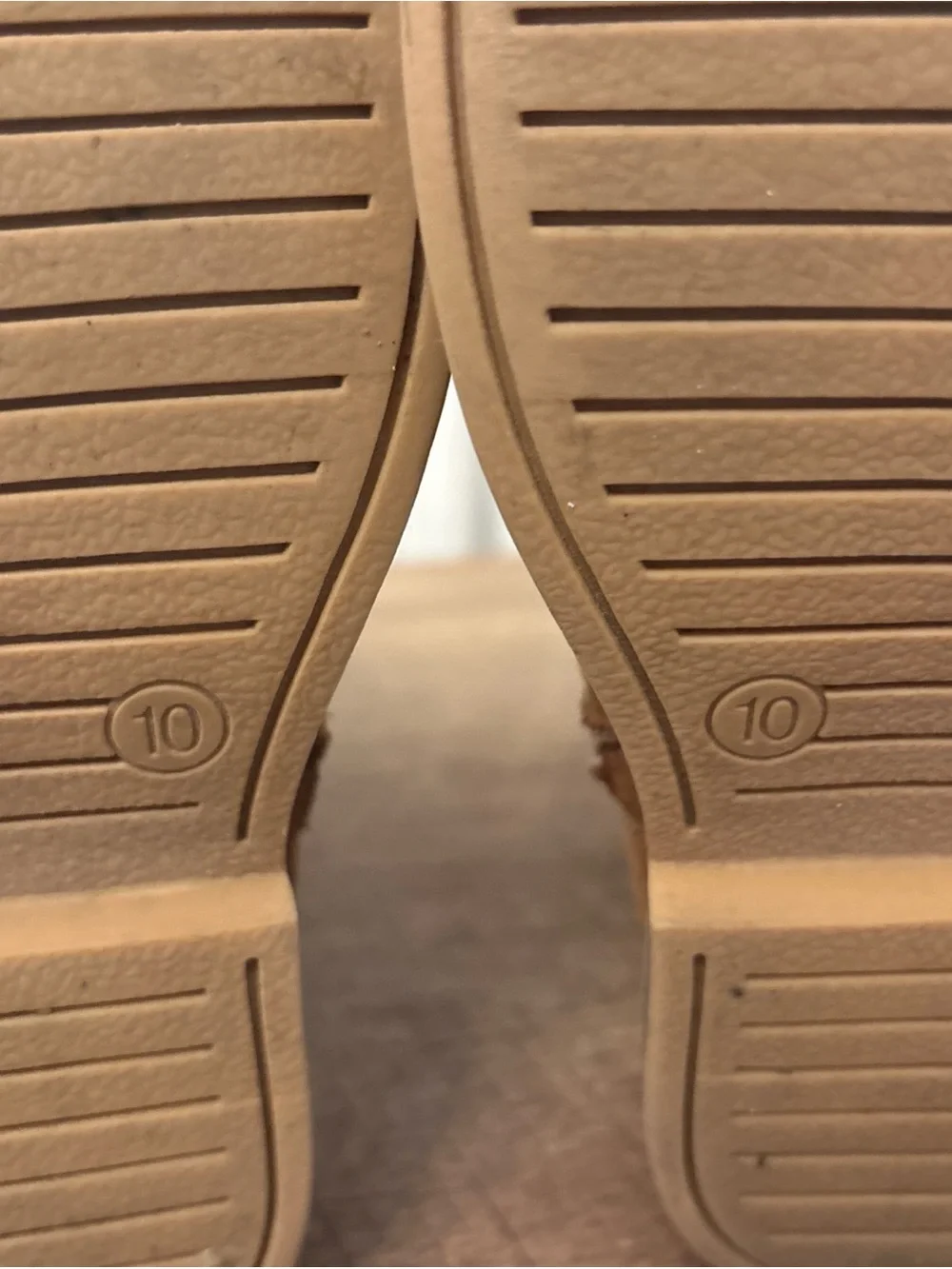 Cat & Jack Tan Suede Kids Zip Boots